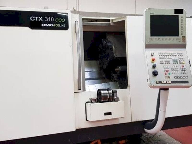 Makine DMG GILDEMEISTER CTX 310 V3 Eco - Önden görünüm
