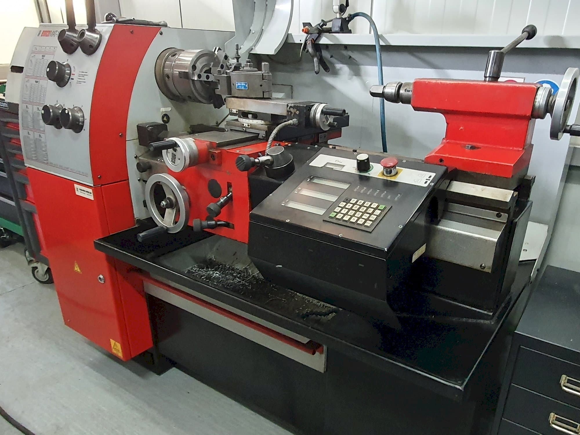 Makine EMCO EMCOMAT 17D - Önden görünüm
