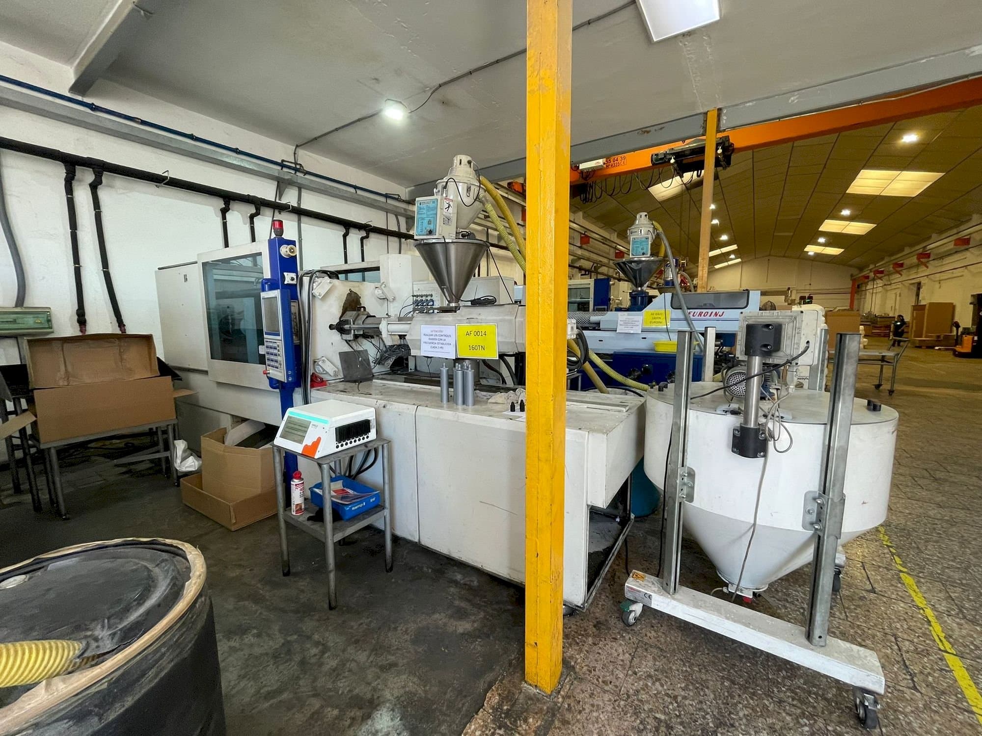 Makine Battenfeld HM 160/525 E - Önden görünüm