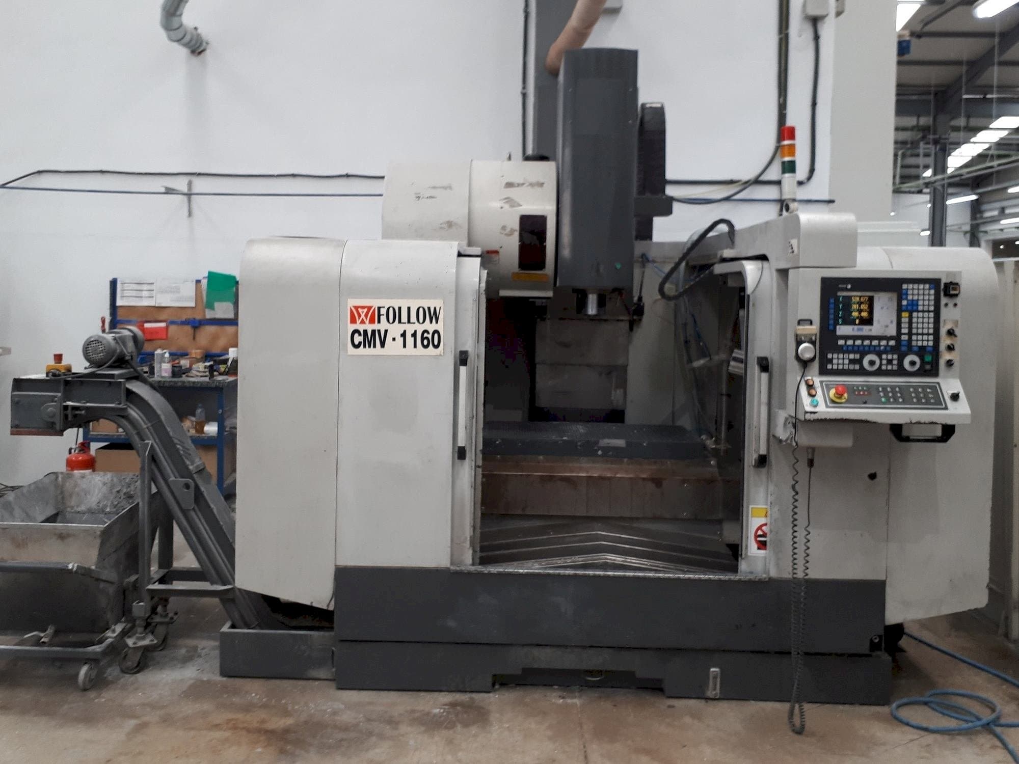 Makine Follow CMV 1160 - Önden görünüm