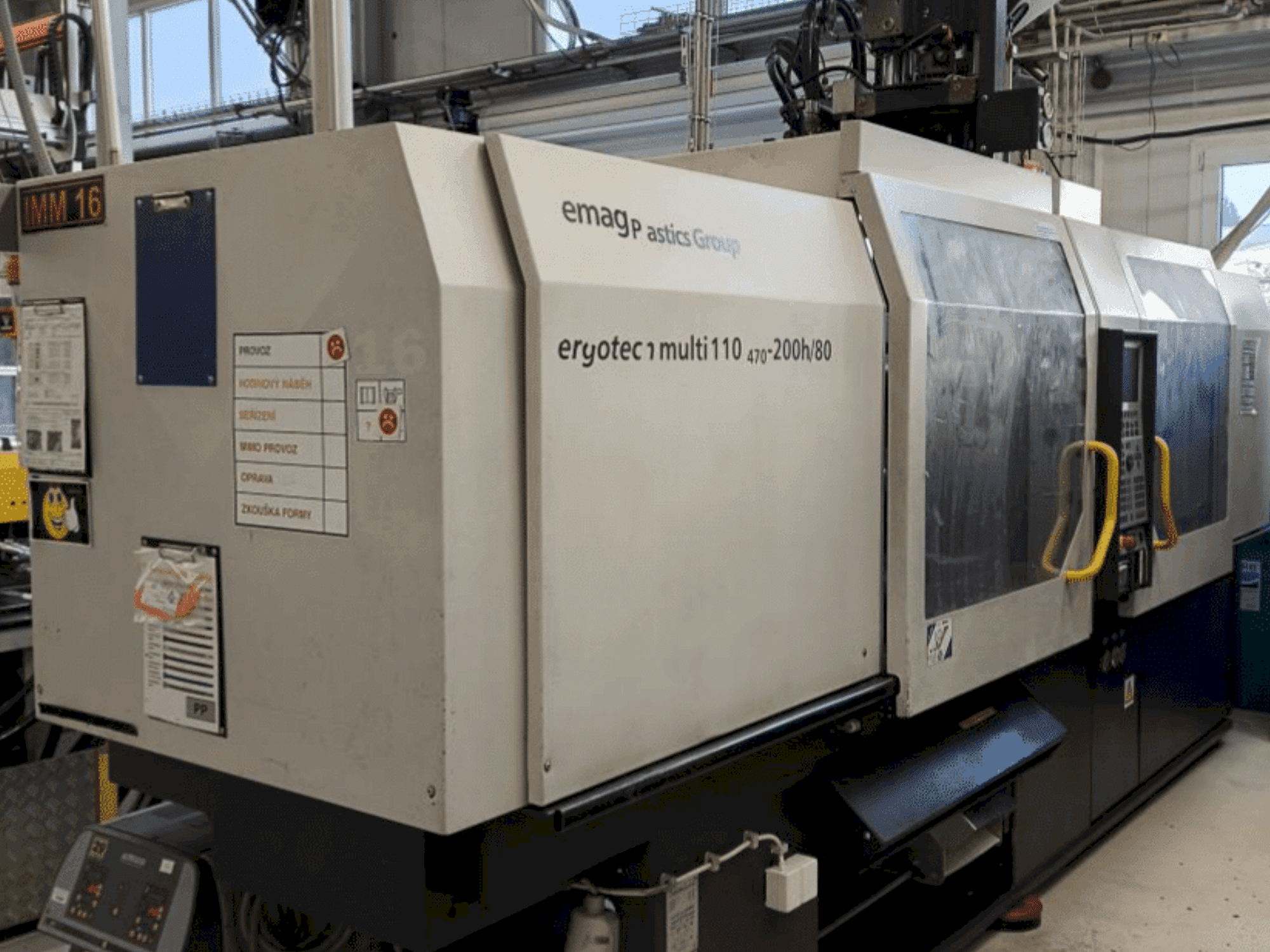 Makine  DEMAG ERGOtech multi 110-470 - Önden görünüm