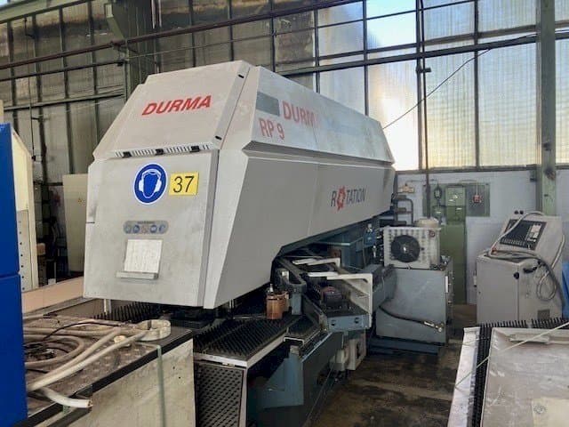 Makine Durma RP9 1250x20 - Önden görünüm