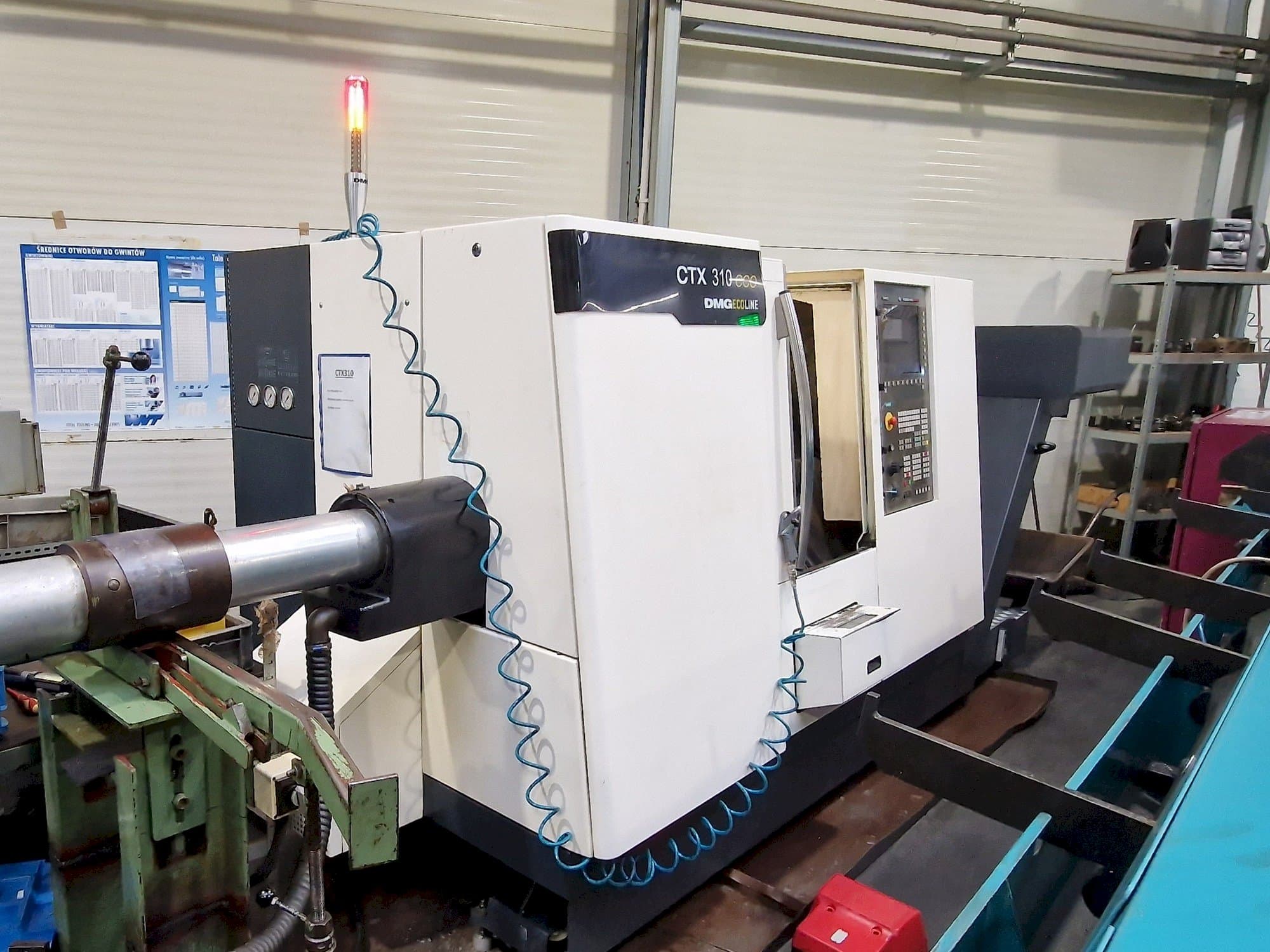 Makine DMG CTX 310 ecoline - Sol taraftaki görüntü