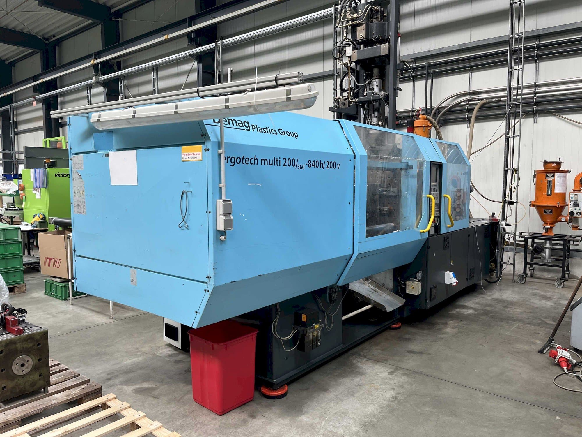 Makine DEMAG Ergotech multi 200/560 - 840h/200V - Önden görünüm