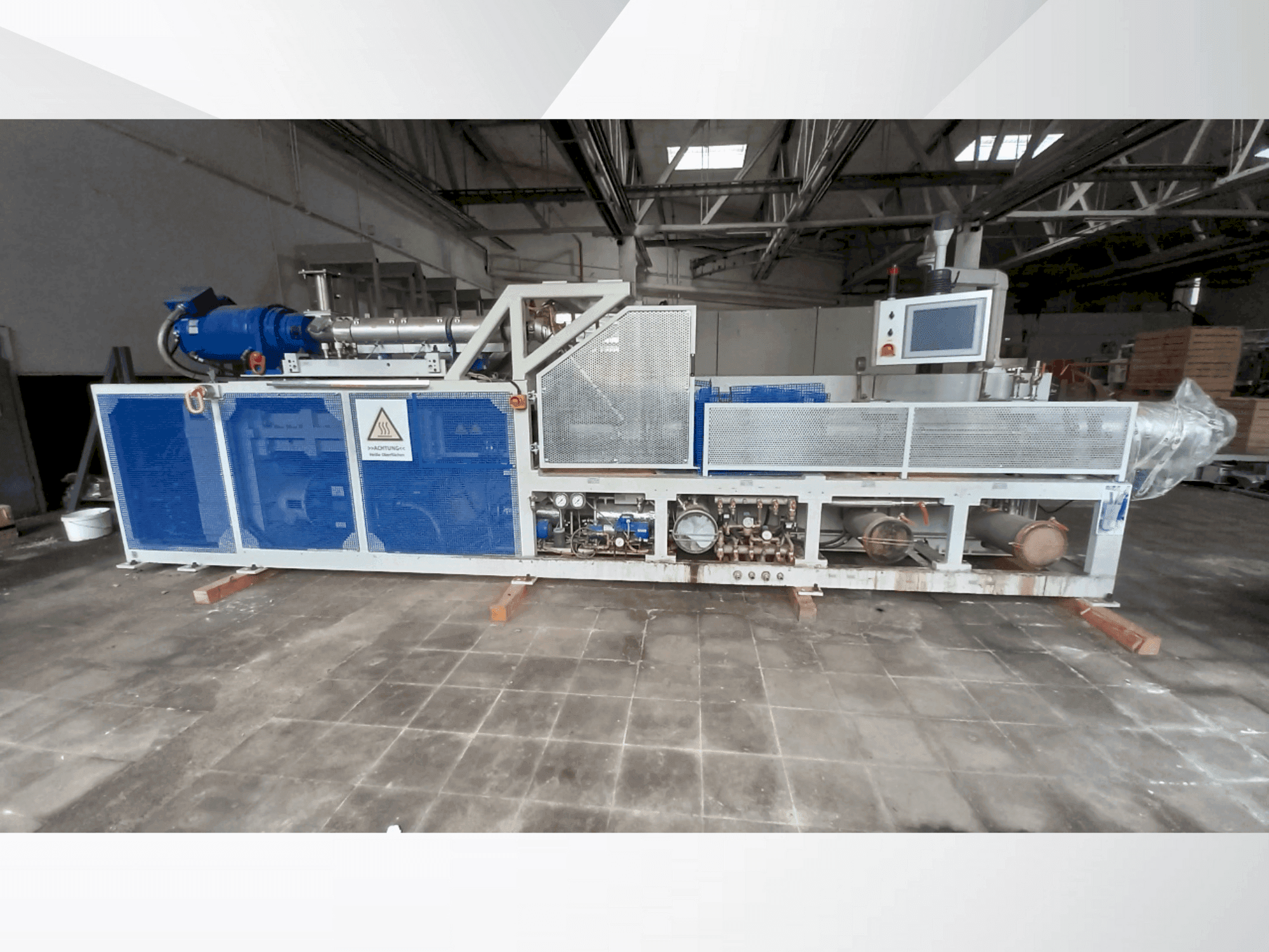 Makine  REIFENHÄUSER BI Trudes 115 - Önden görünüm