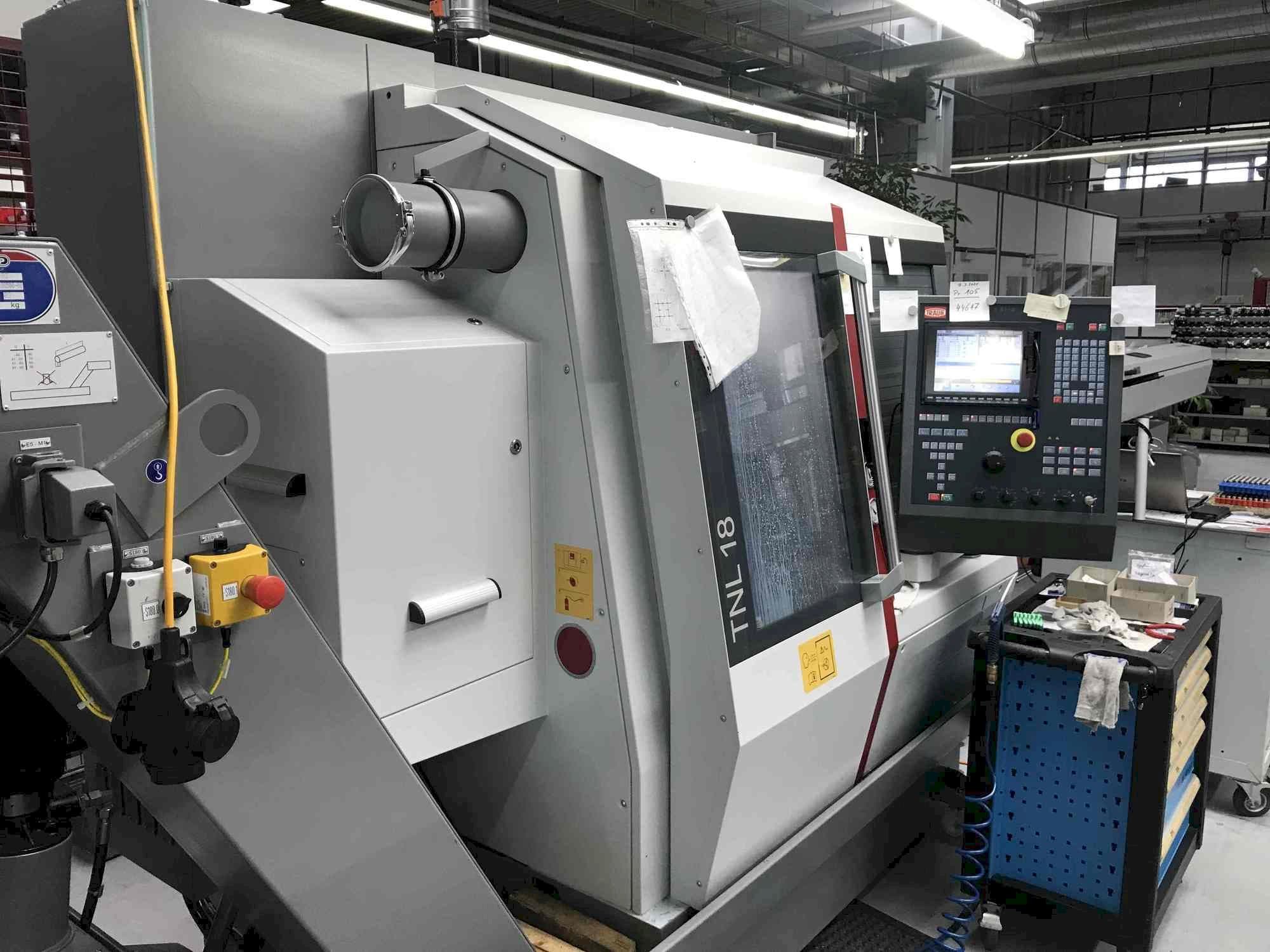 Makine  TRAUB TNL 18-9P - Önden görünüm