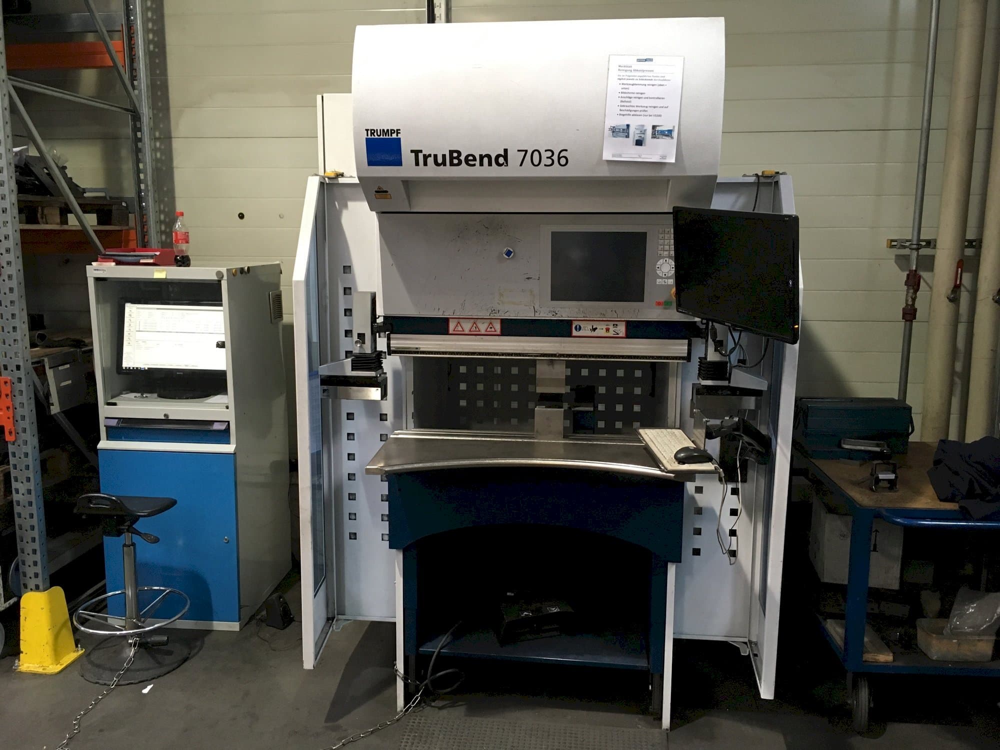 Makine  Trumpf TruBend 7036 - Önden görünüm