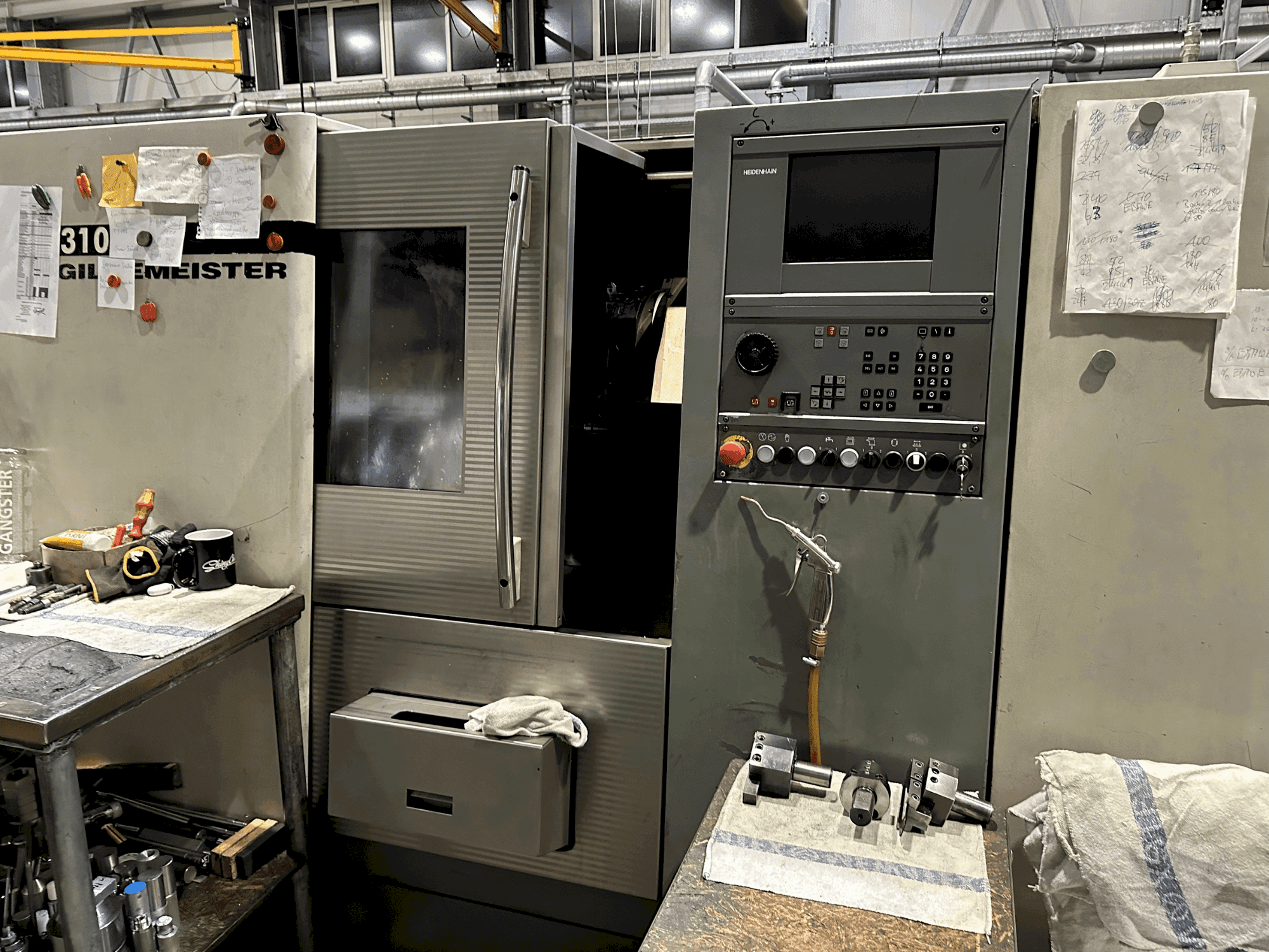 Makine Gildemeister CTX 310 - Önden görünüm