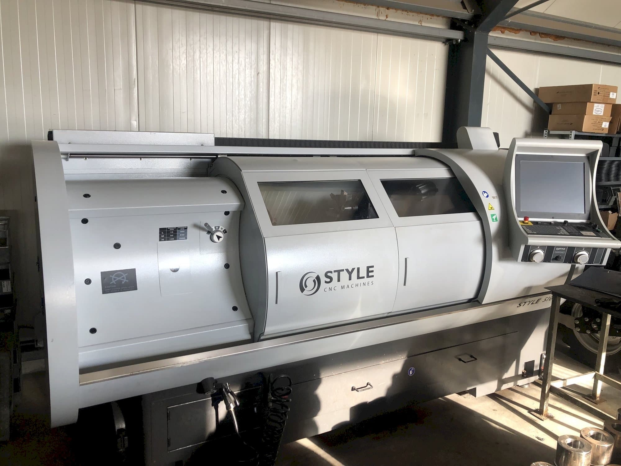 Makine  STYLE 510 - Önden görünüm