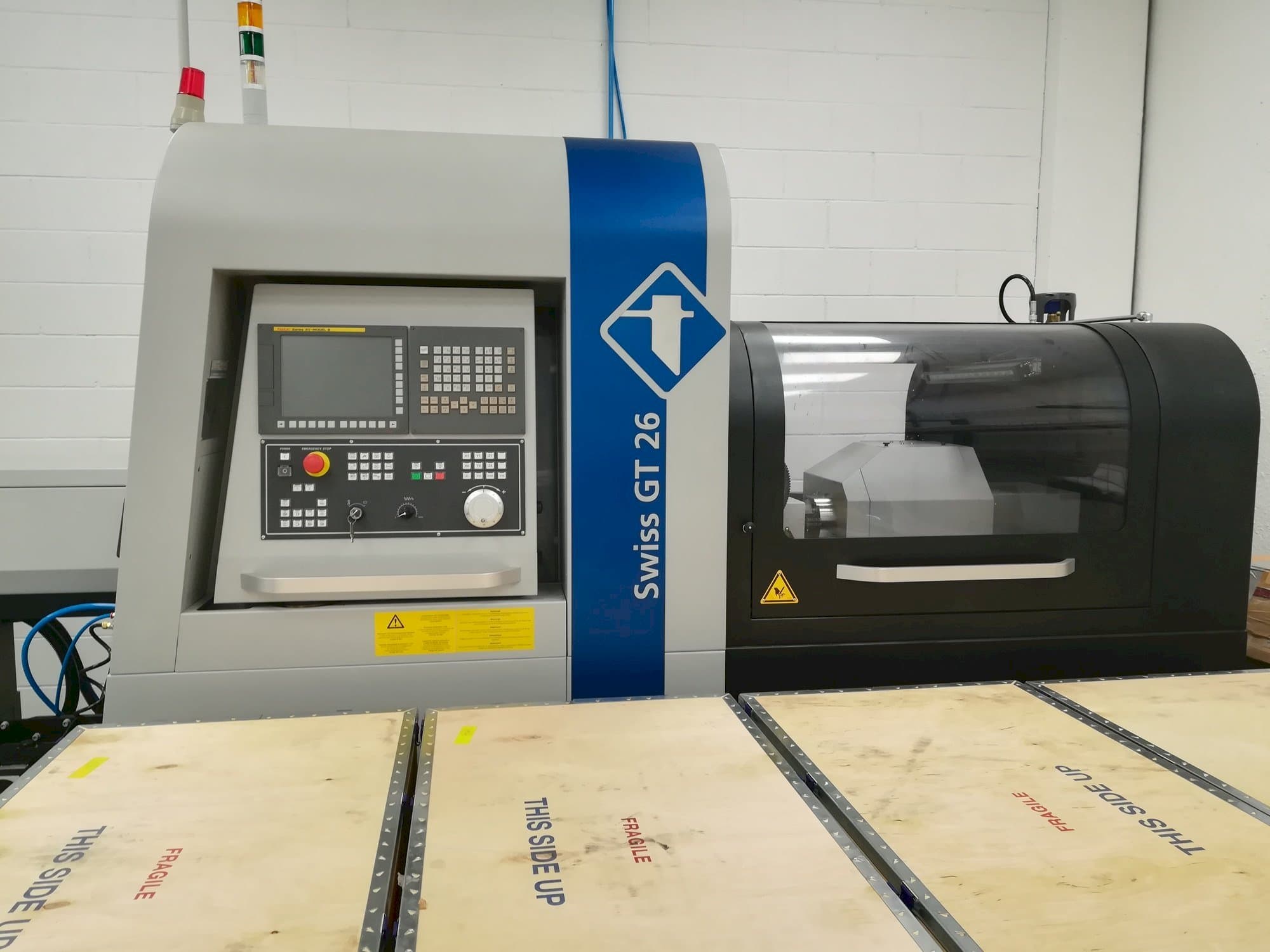 Makine Swiss GT 26 - Önden görünüm