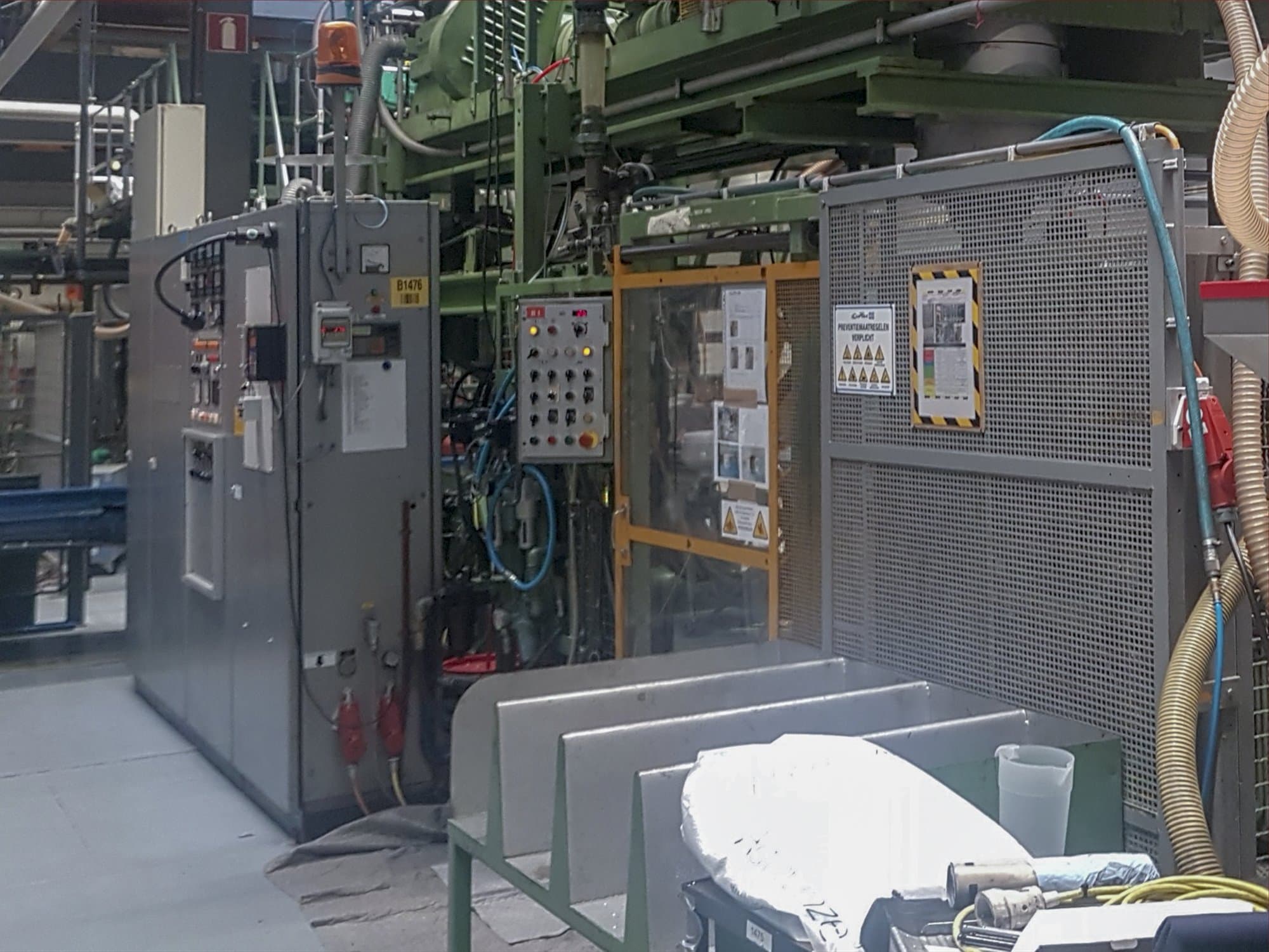 Makine 1 BEKUM - Sağdan görünüm BA 20 M / S 901