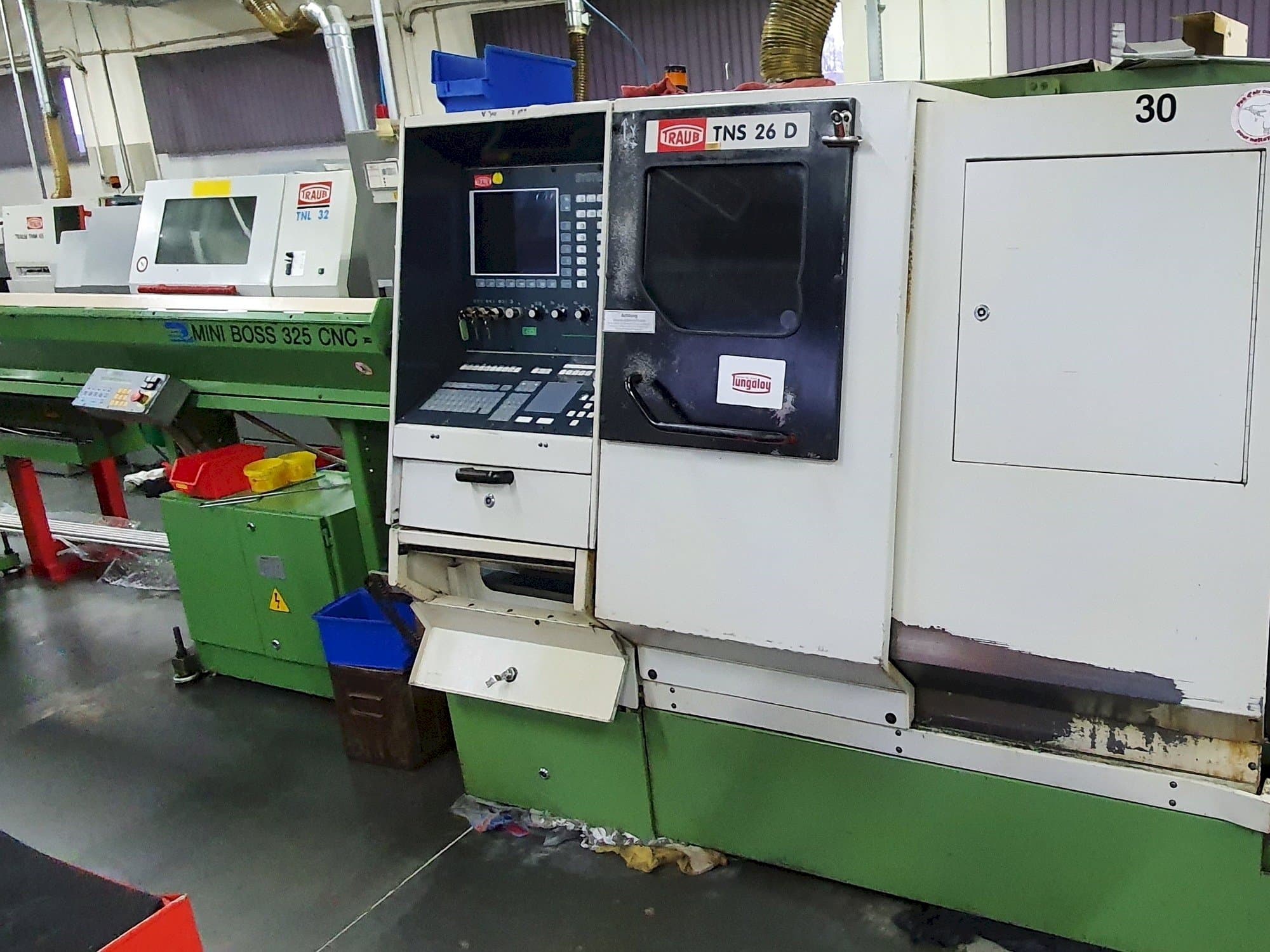 Makine  TRAUB TNS 26 DGY - Önden görünüm