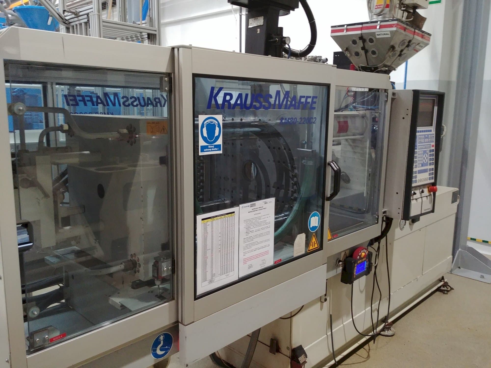 Makine Krauss Maffei KM 80-220 C - Sol görünüm