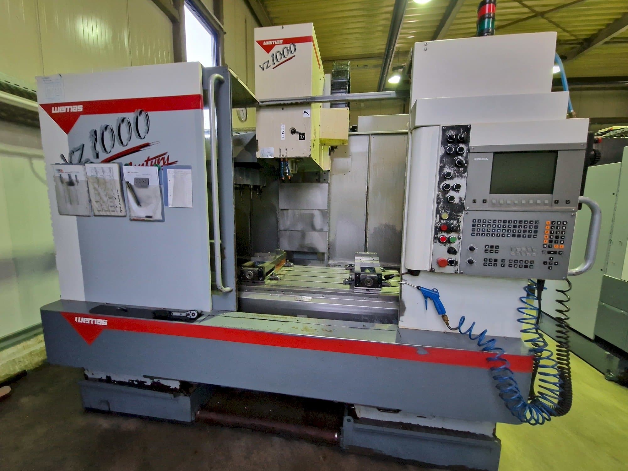 Makine WEMAS VZ 1000 - Önden görünüm