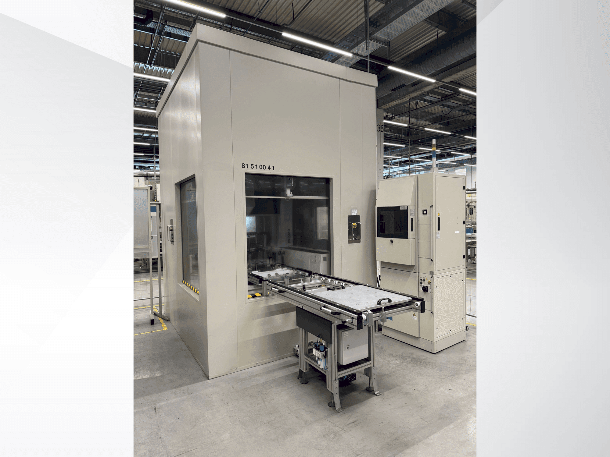 Makine  HOFMANN CVK11-BH4 - Önden görünüm