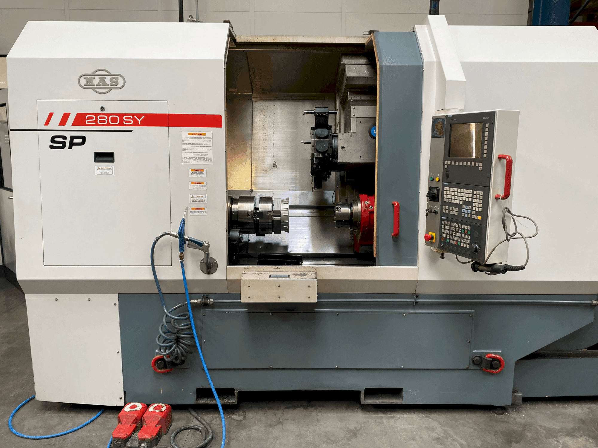 Makine MAS SP280 SY - Önden görünüm