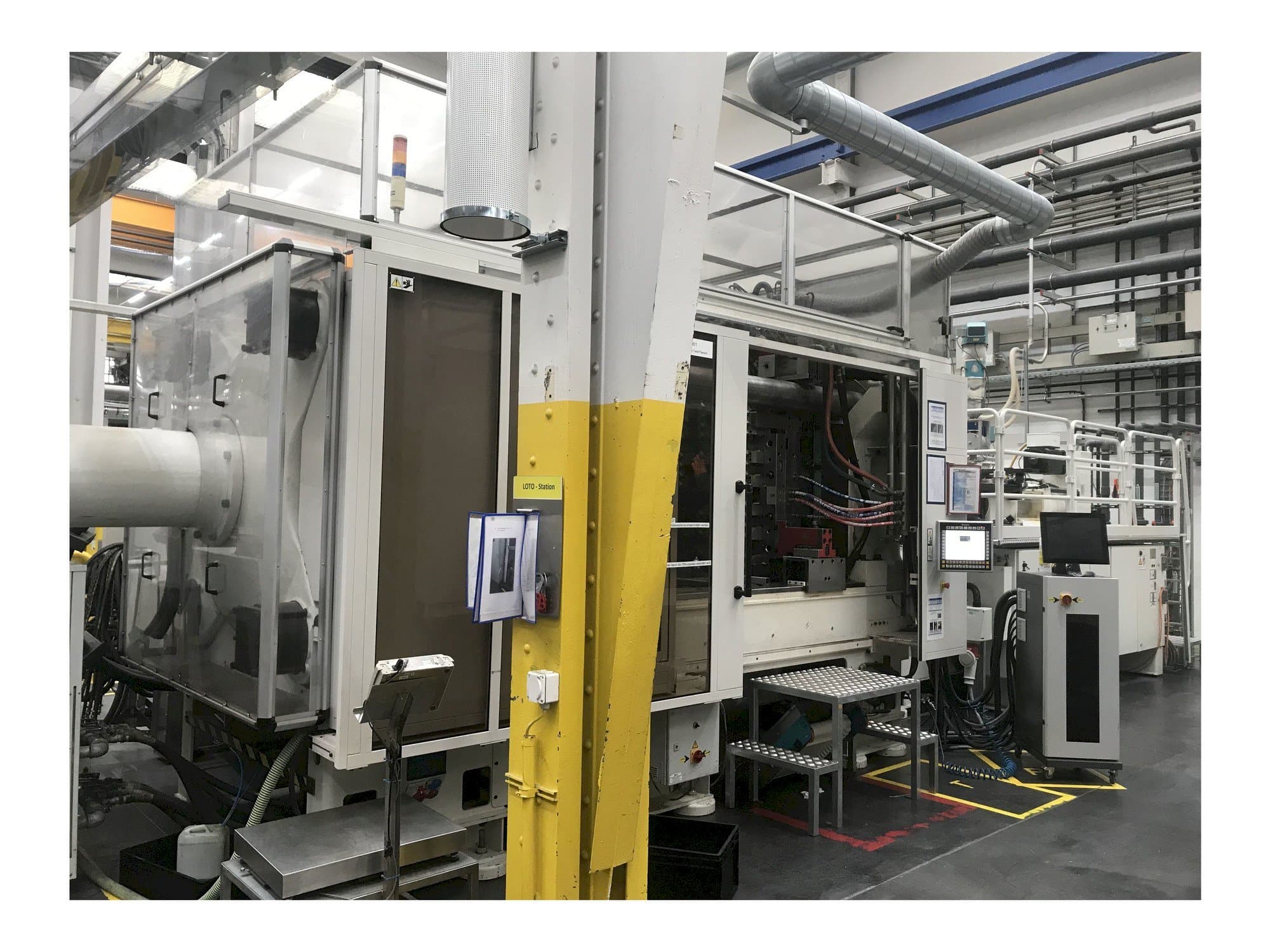 Makine Husky H650 RS 80/65 - Önden görünüm