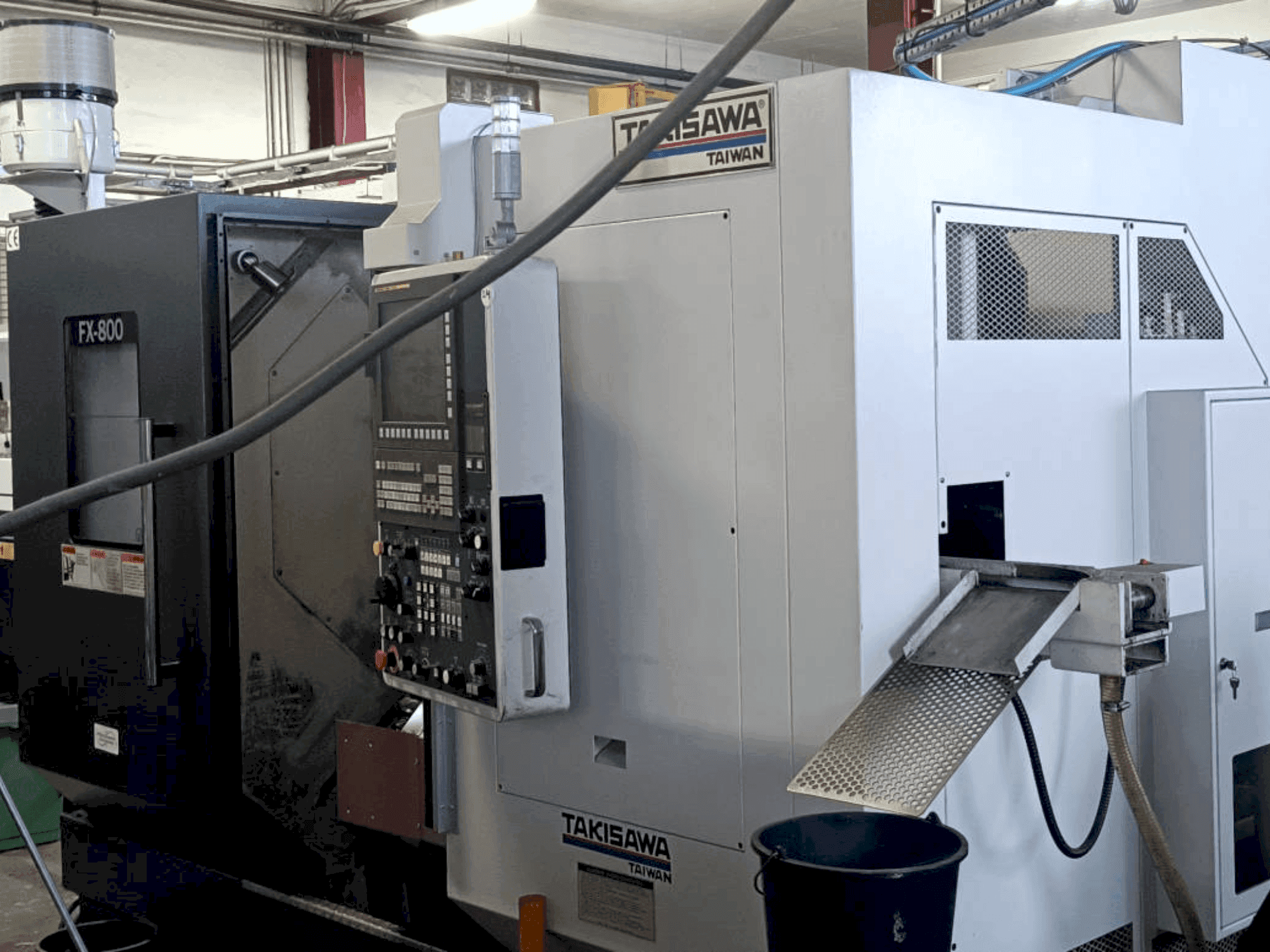 Makine  Takisawa FX800 - Önden görünüm