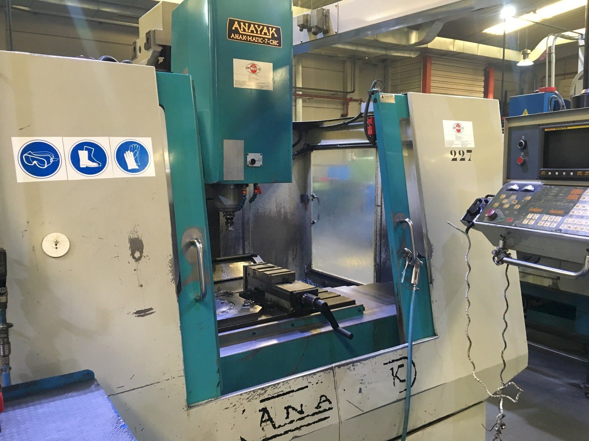 Makine ANAYAK ANAKMATIC-7 - Önden görünüm