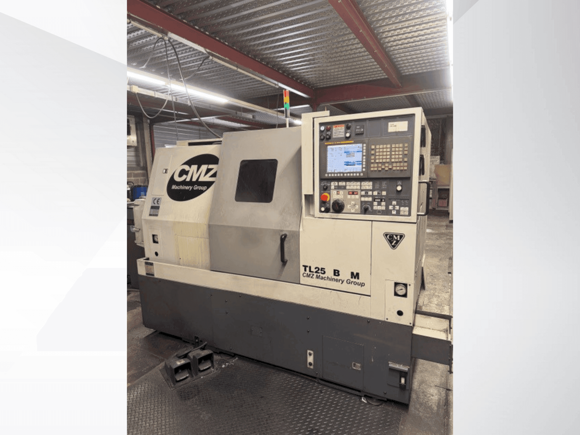Makine CMZ TL25 BM - Önden görünüm