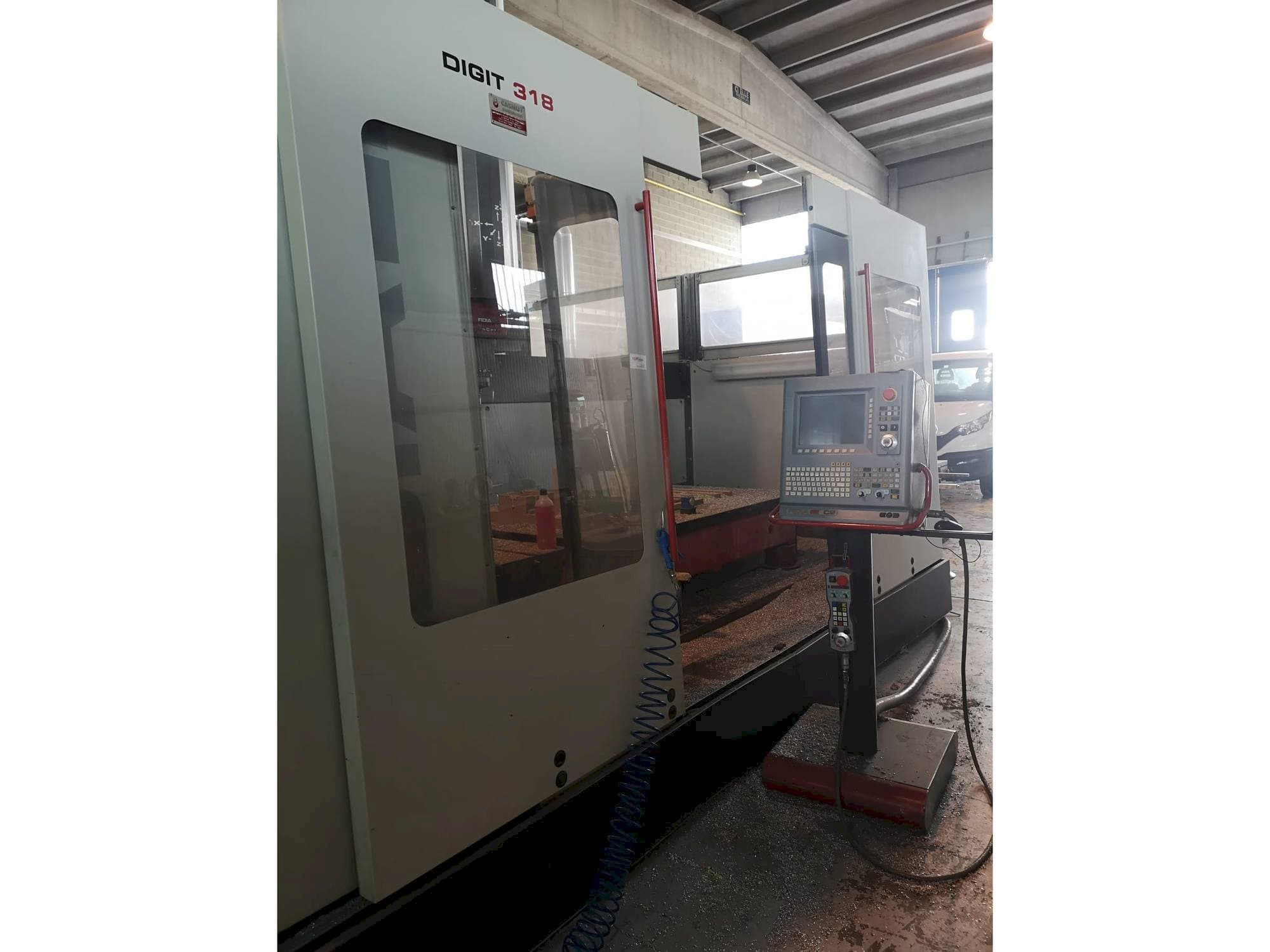 Makine Fidia DIGIT 318 FH - Sol taraftaki görüntü