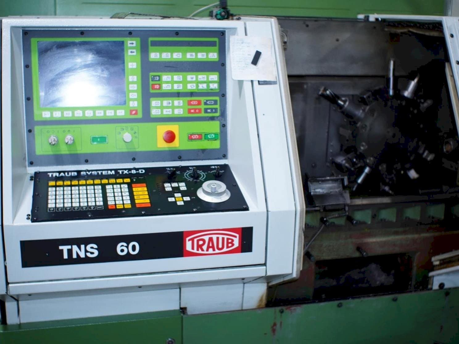 Makine TRAUB TNS 60 - Önden görünüm