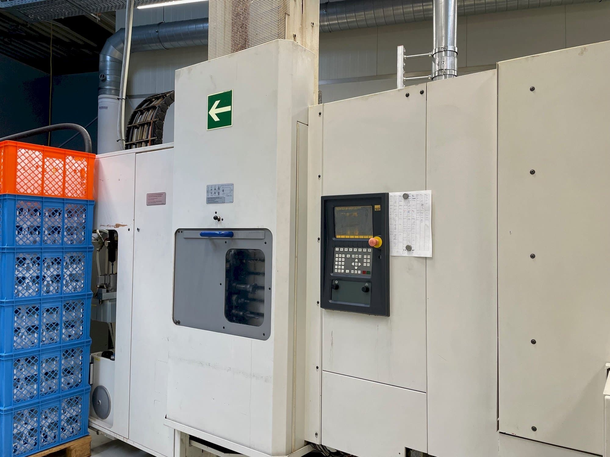 Makine HELLER MC 16 - Önden görünüm