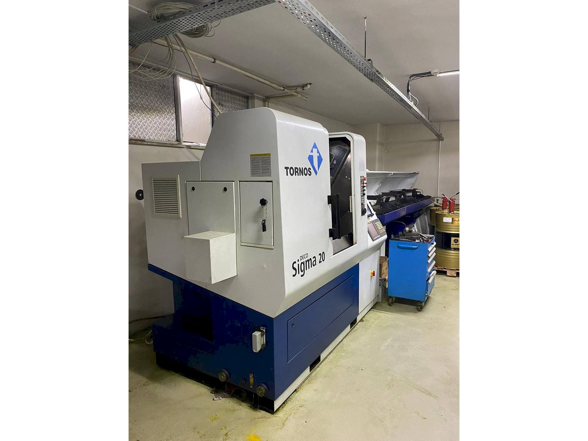 Makine Tornos Delta Sigma 20 - Sol taraftaki görüntü