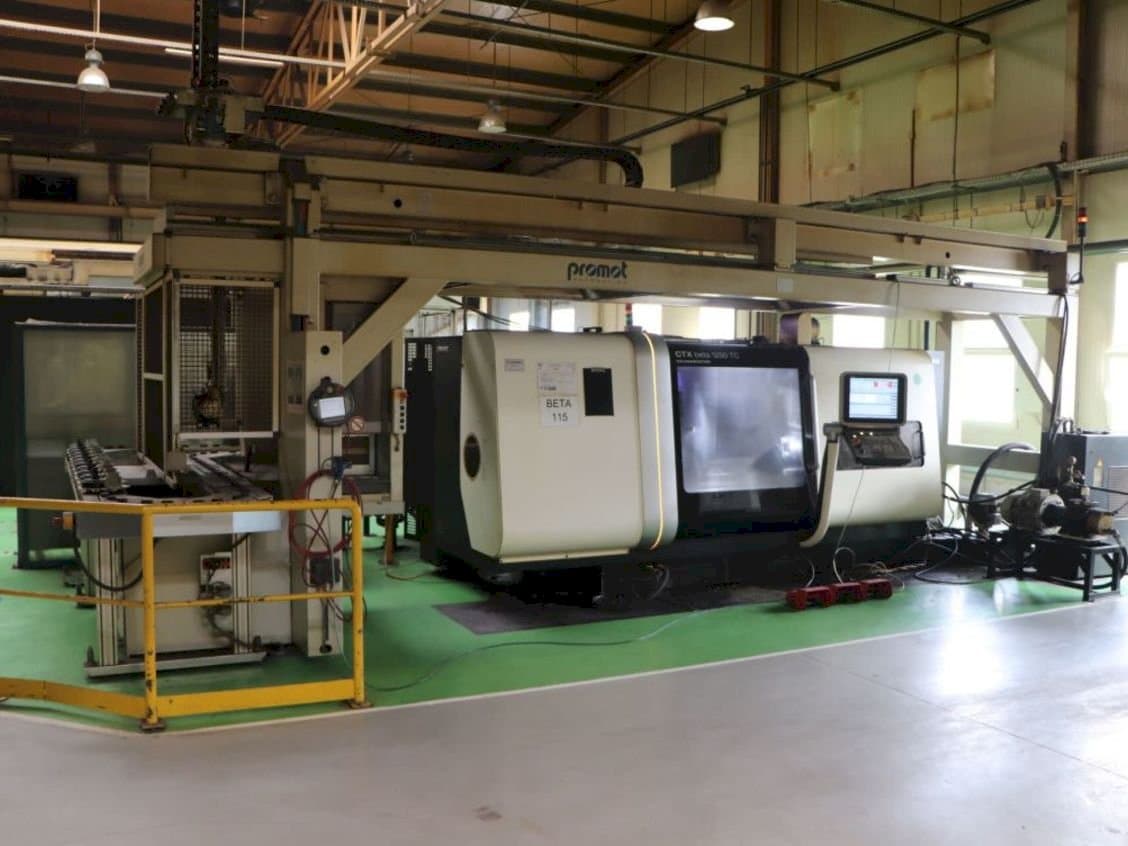 Makine DMG CTX Beta 1250 TC - Önden görünüm