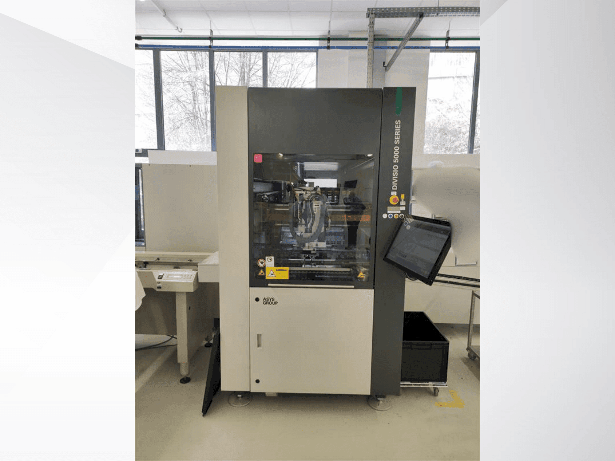 Makine ASYS Divisio 5100 - Önden görünüm