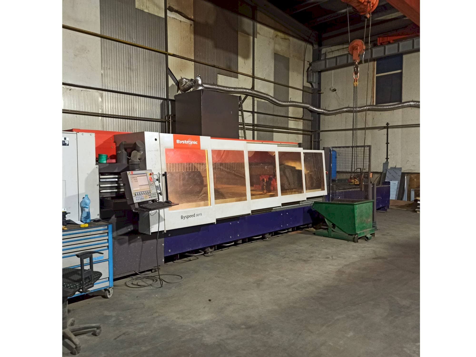 Makine Bystronic BySpeed 3015 - Önden görünüm