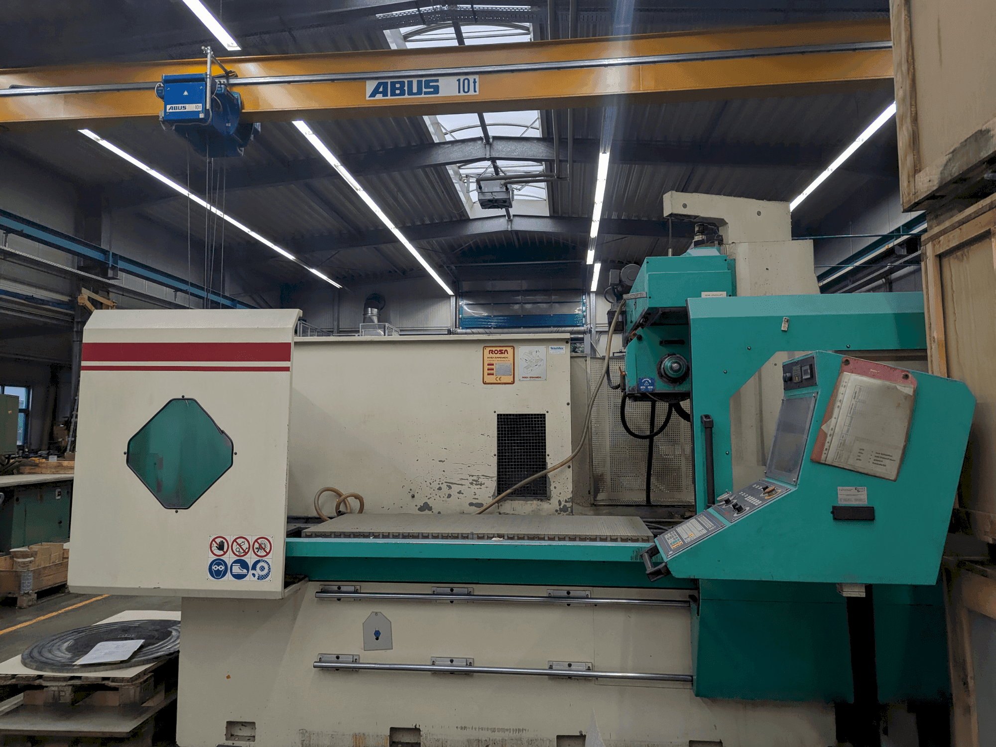 Makine  ROSA ERMANDO Linea Silver 16.8 - Önden görünüm