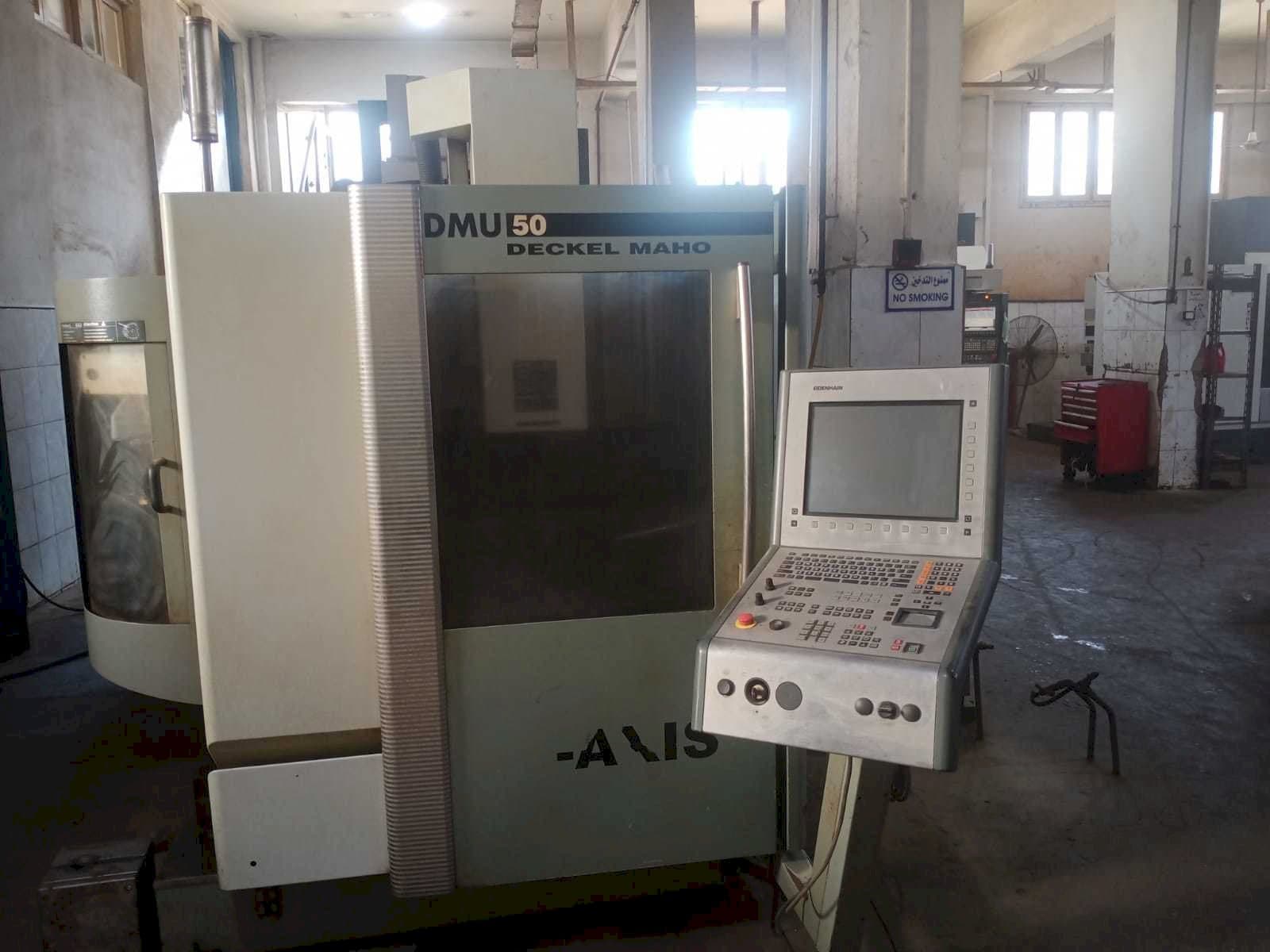 Makine DECKEL MAHO DMU 50 - Önden görünüm