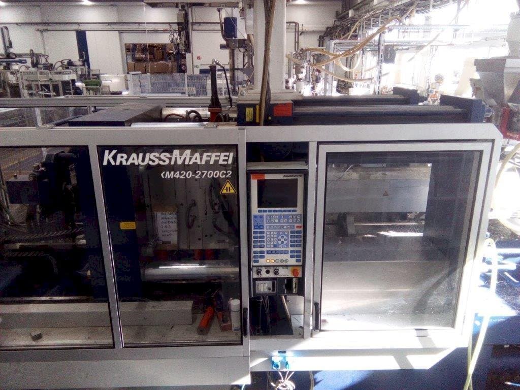 Makine  Krauss Maffei KM 420/2700 C2 - Önden görünüm