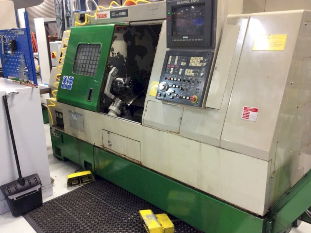 Makine Mazak Super QuickTurn 15MS - Önden görünüm