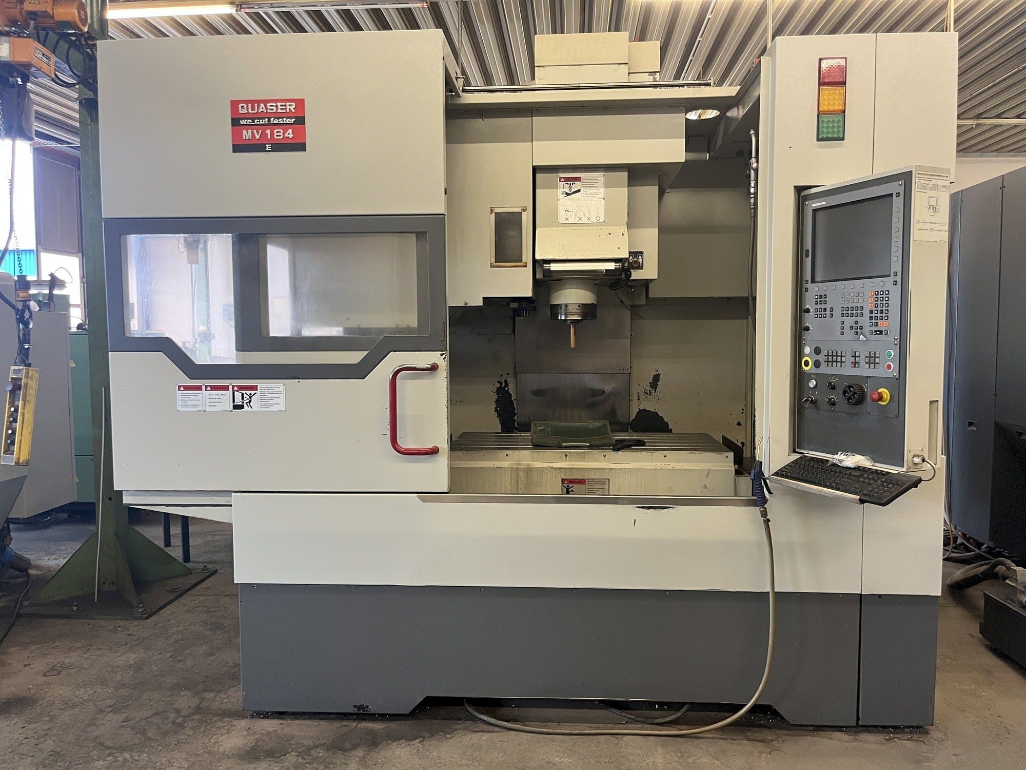 Makine Quaser MV 184E - Önden görünüm