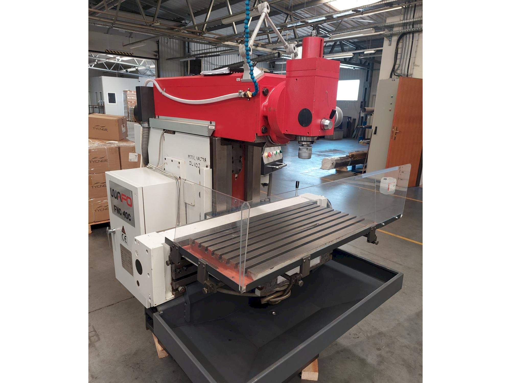 Makine WAFO FNC 40C - Önden görünüm