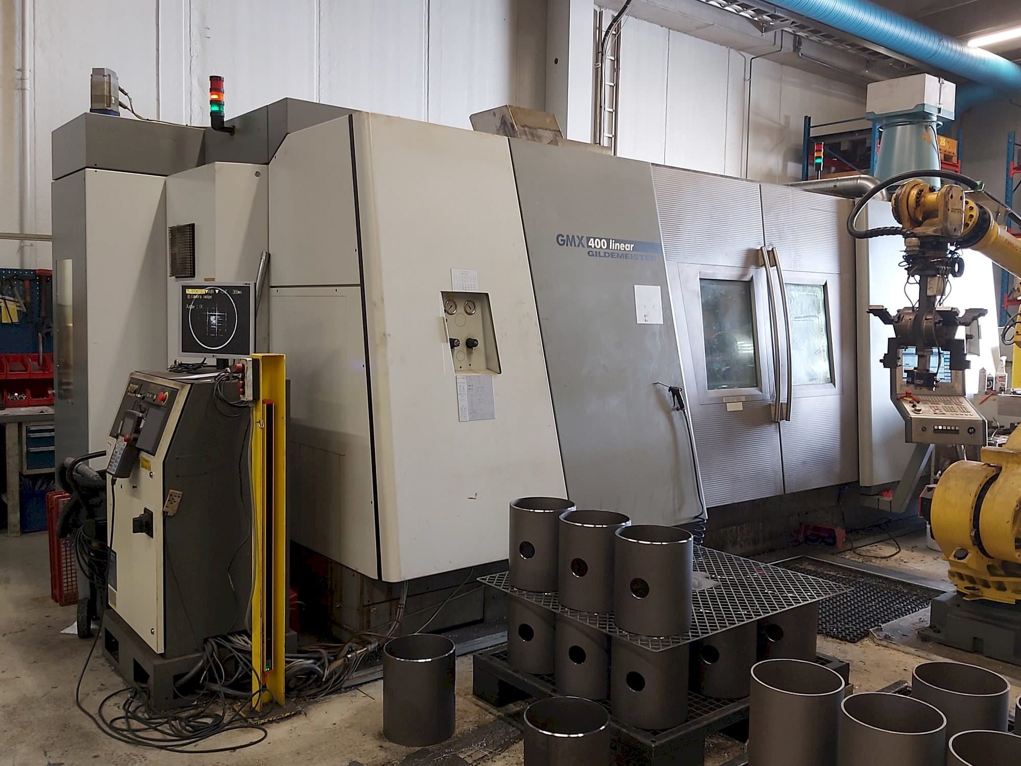 Makine Gildemeister GMX 400 Linear - Önden görünüm