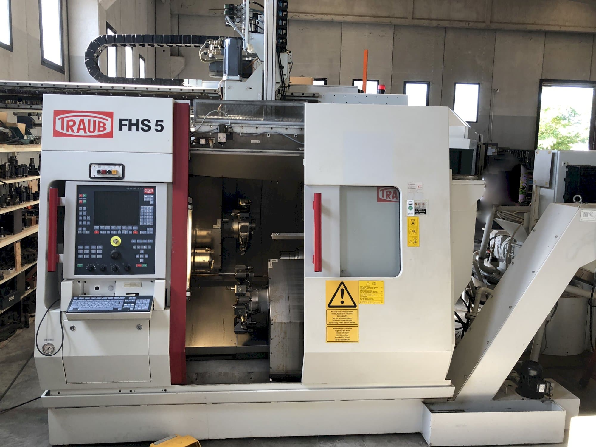 Makine TRAUB TNC 42 - Önden görünüm