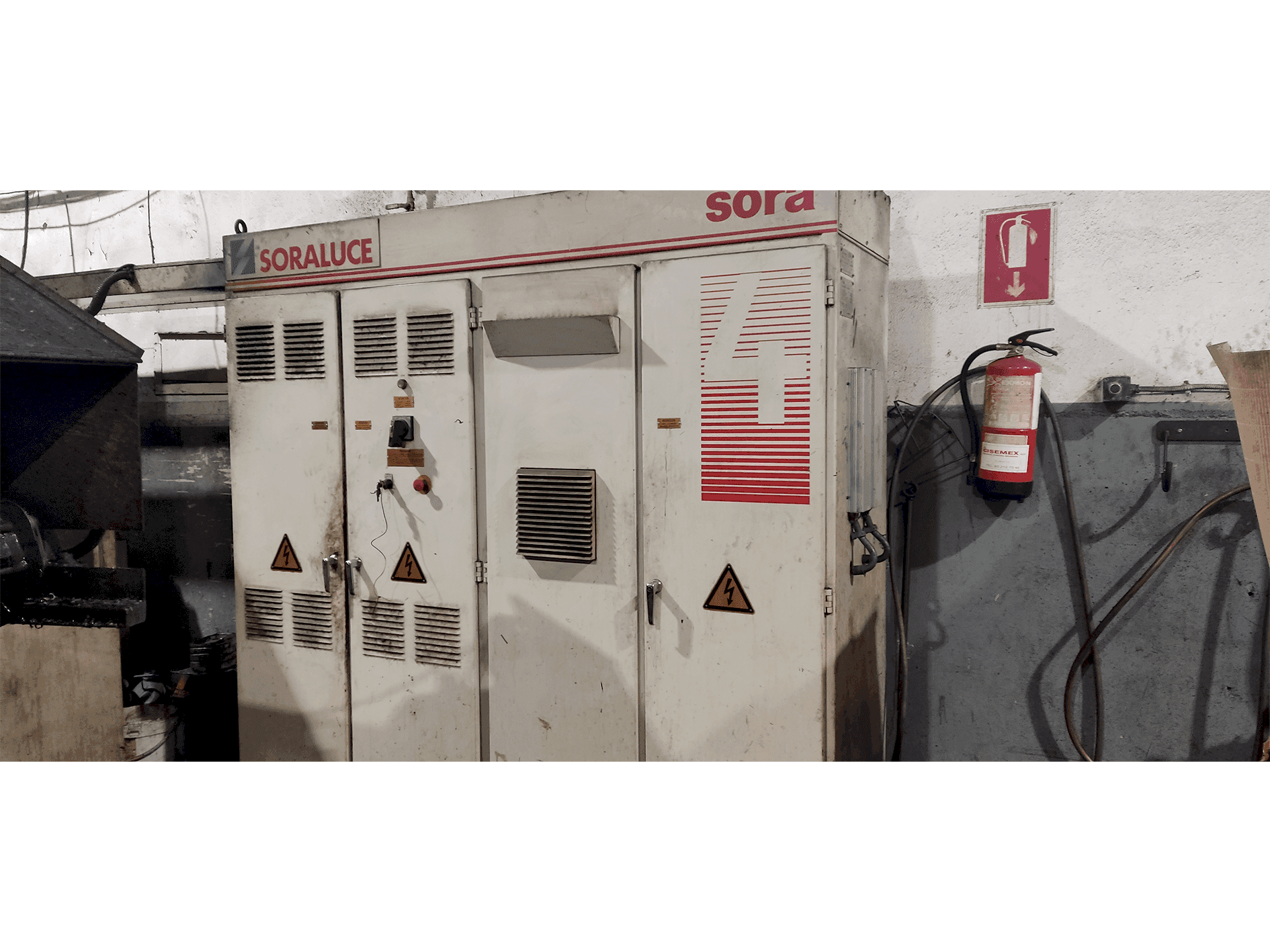 Makine Soraluce SORA 4 - Önden görünüm