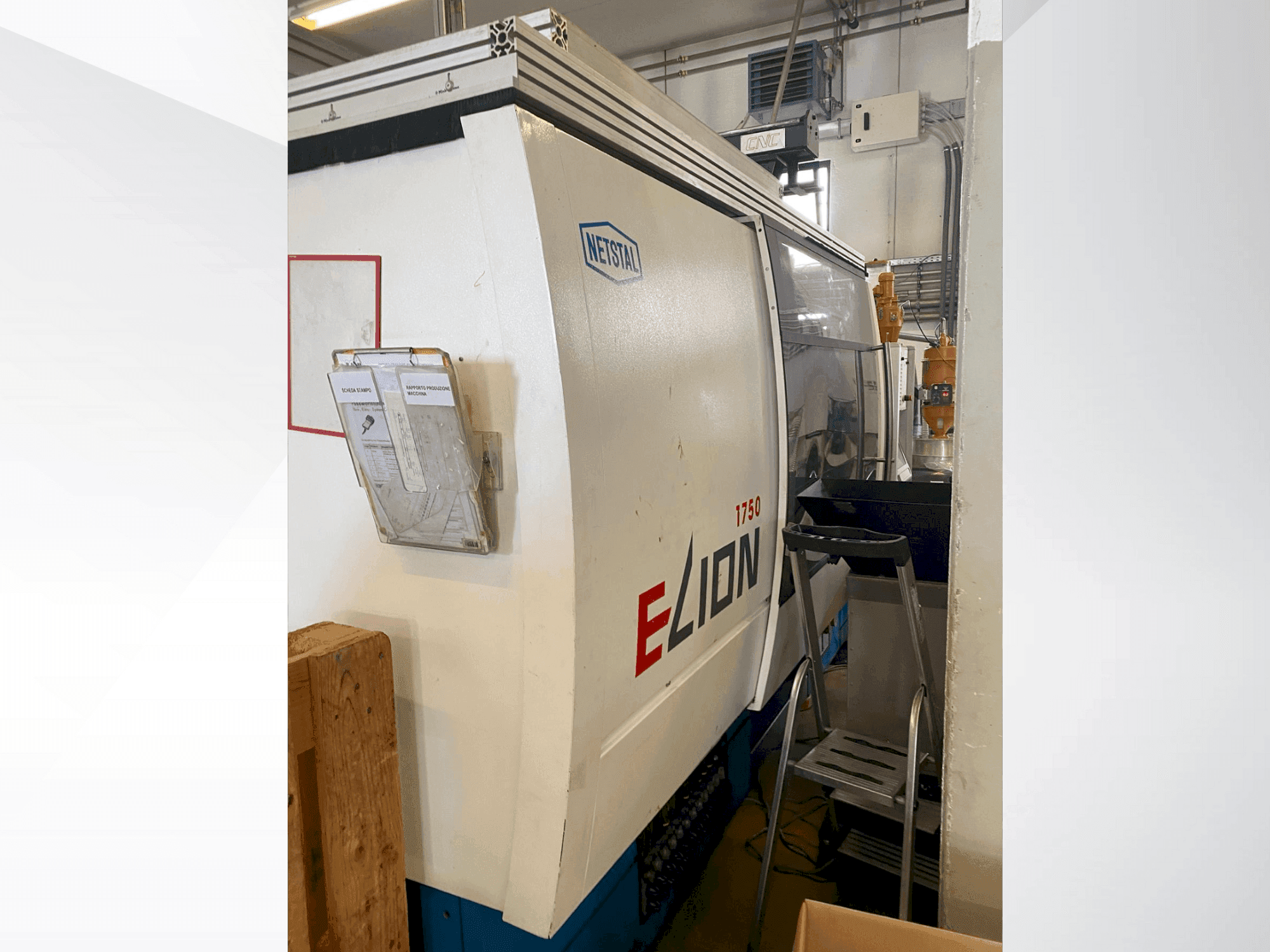 Makine  Netstal ELION 1750-840PS - Önden görünüm