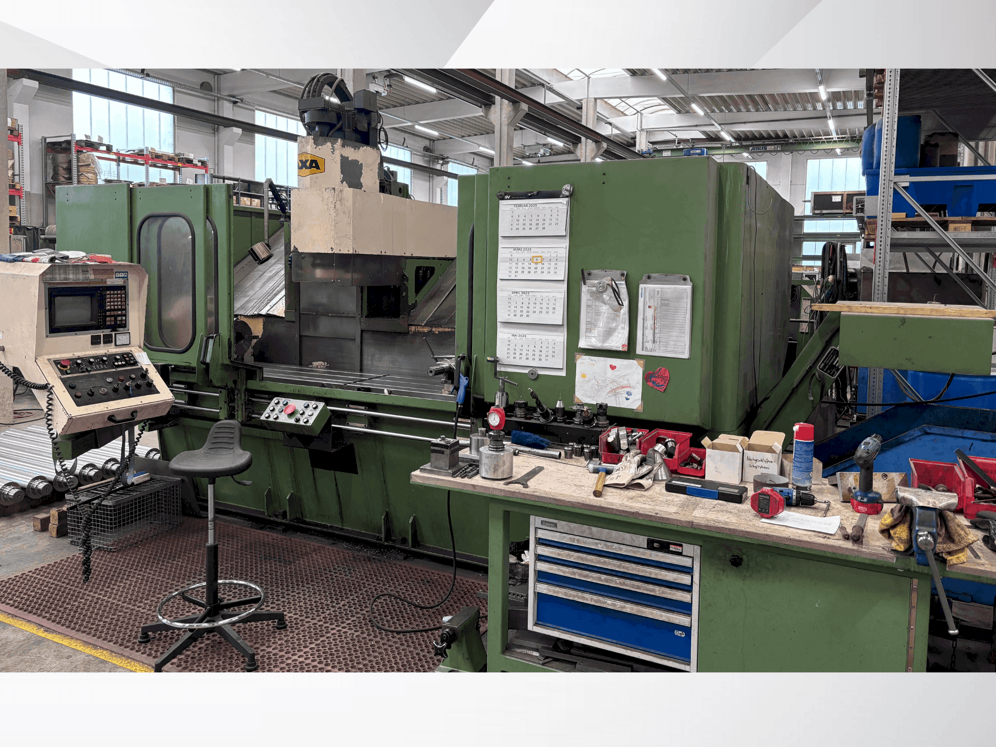 Makine AXA VSC 2 M - Önden görünüm