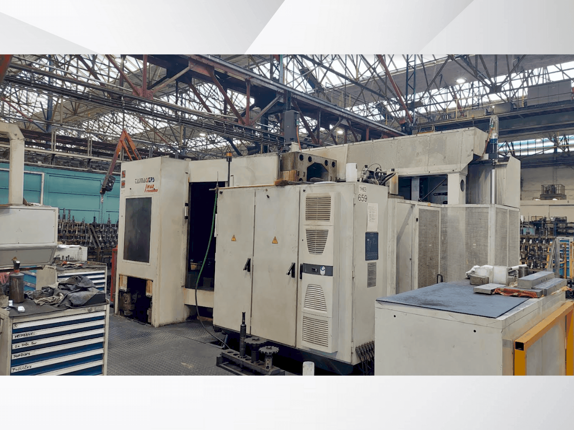 Makine TAJMAC-ZPS H63 Standard - Önden görünüm