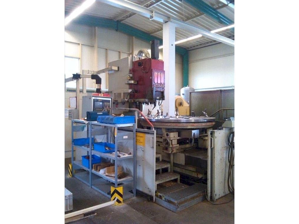 Makine STAMA MC 430- GÜ - Önden görünüm