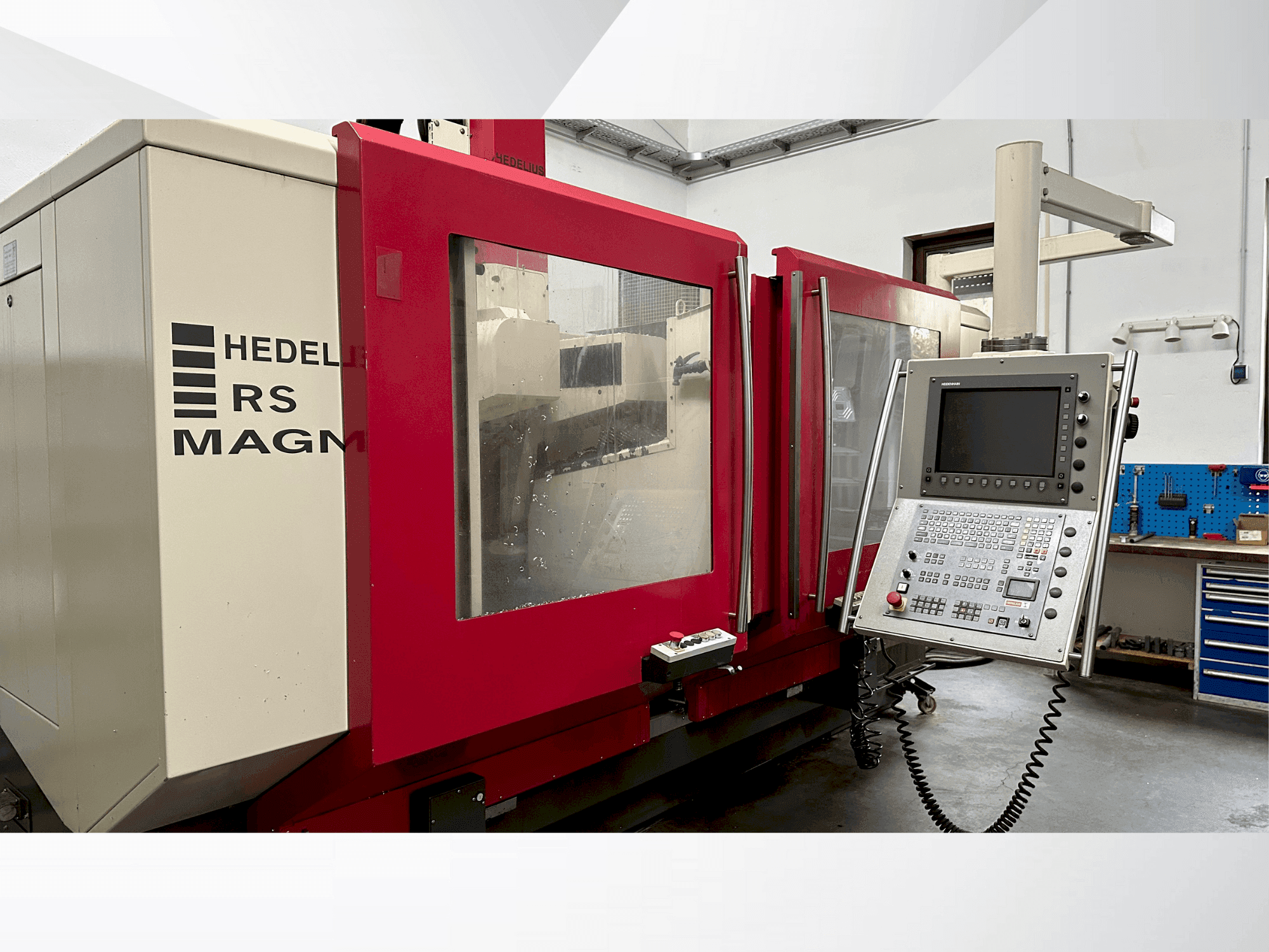 Makine HEDELIUS RS60KM-2000 - Önden görünüm