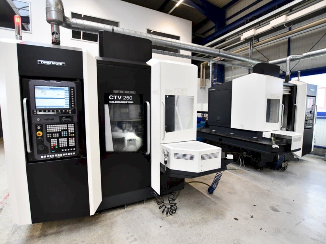 Makine DMG MORI Gildemeister CTV 250 2nd - Önden görünüm