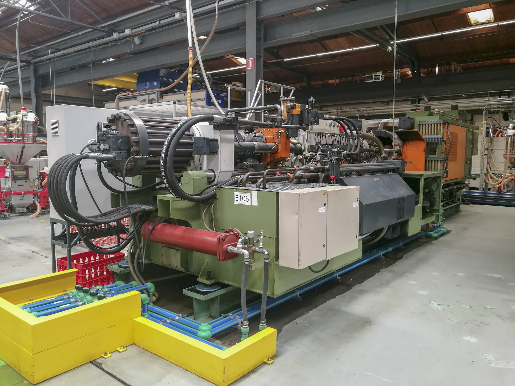 Makine Windsor - Sol görünüm HIS 800 D