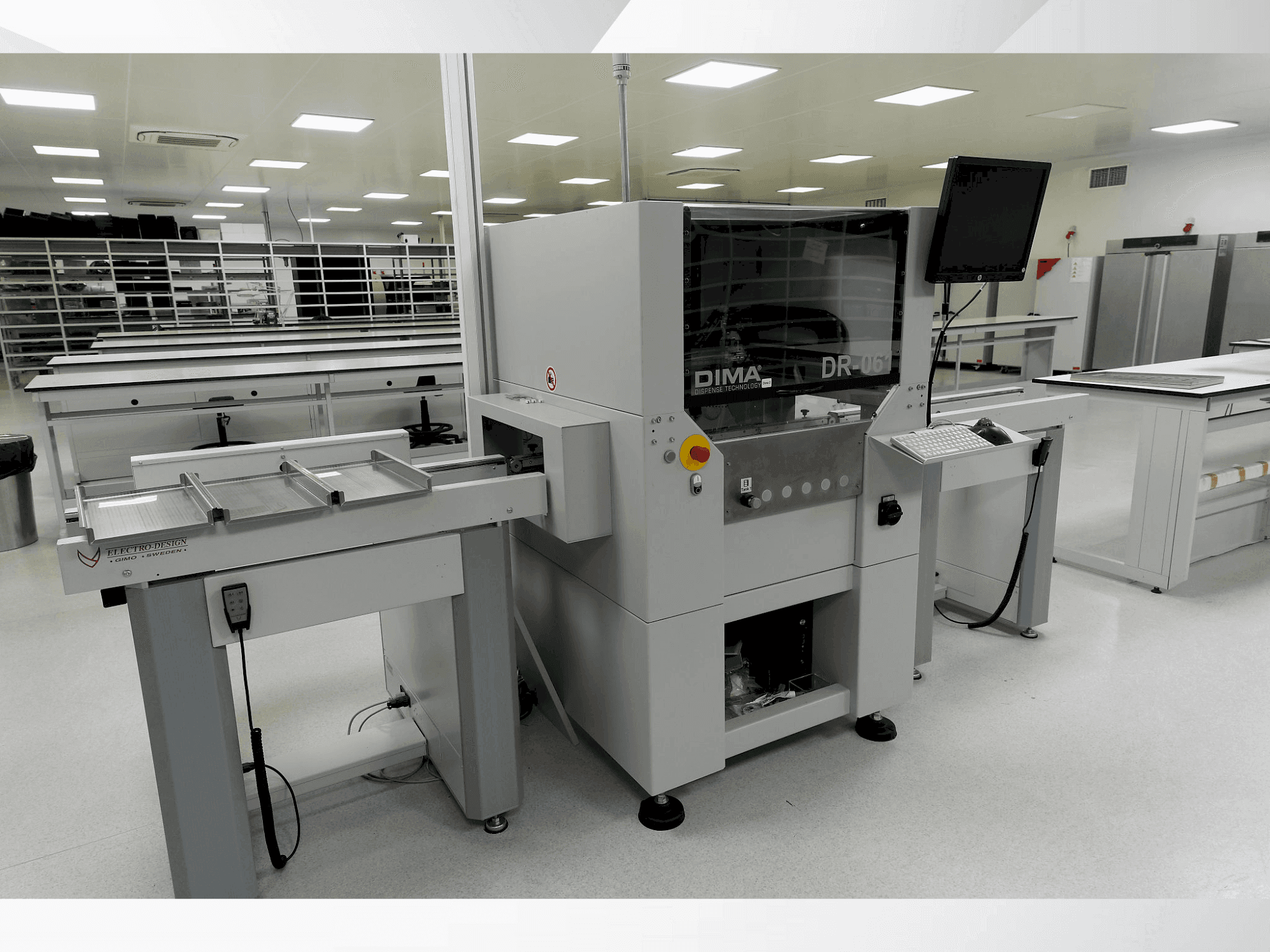 Makine DIMA DR-061 - Önden görünüm