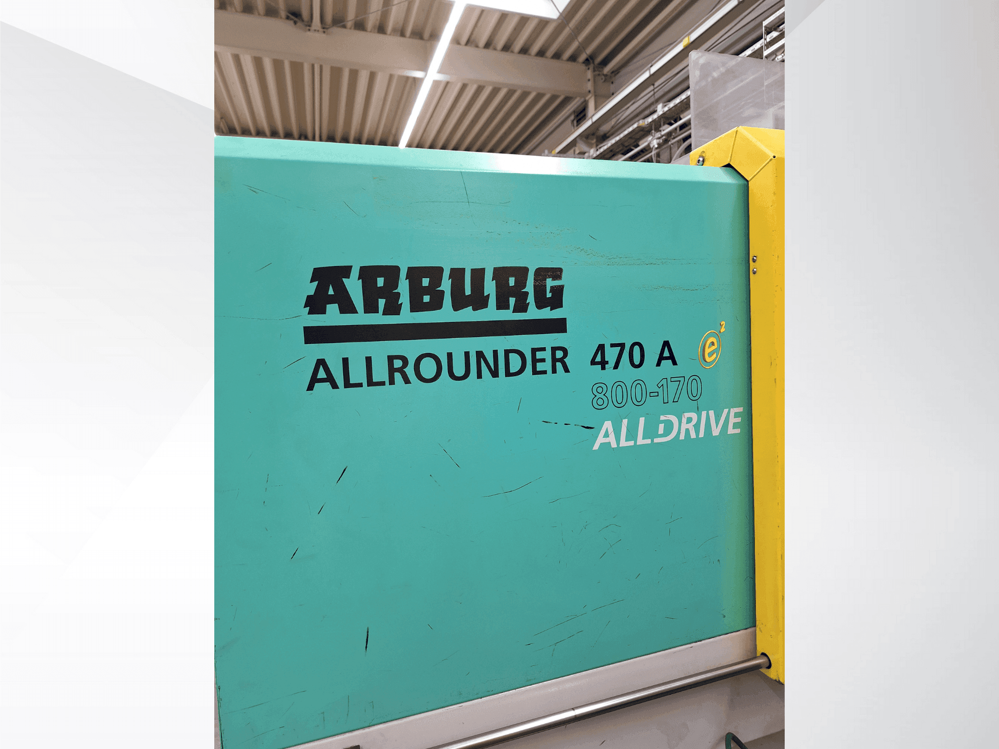 Makine Arburg 470 A 800-170 - Önden görünüm