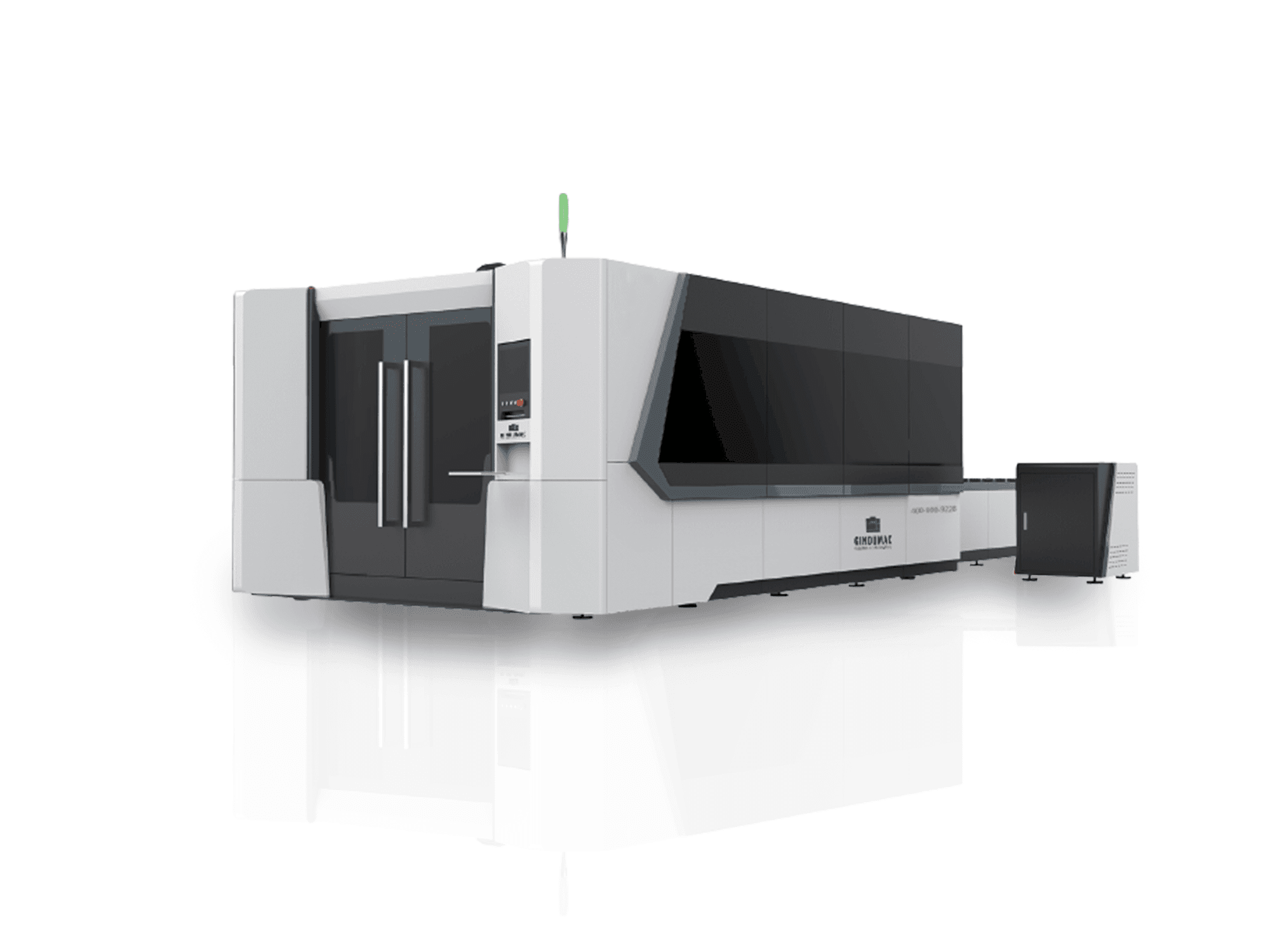 Makine  GINDUMAC - Sağdan görünüm EDGE 3015-1500SF